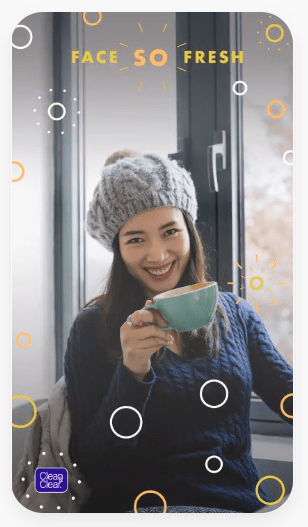 Snapchat ad