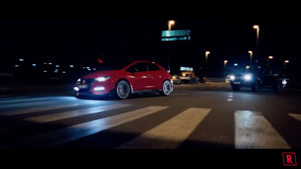 honda civic type r video interactivo