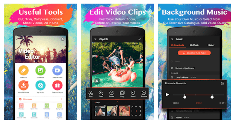 editing video to the beat of music app