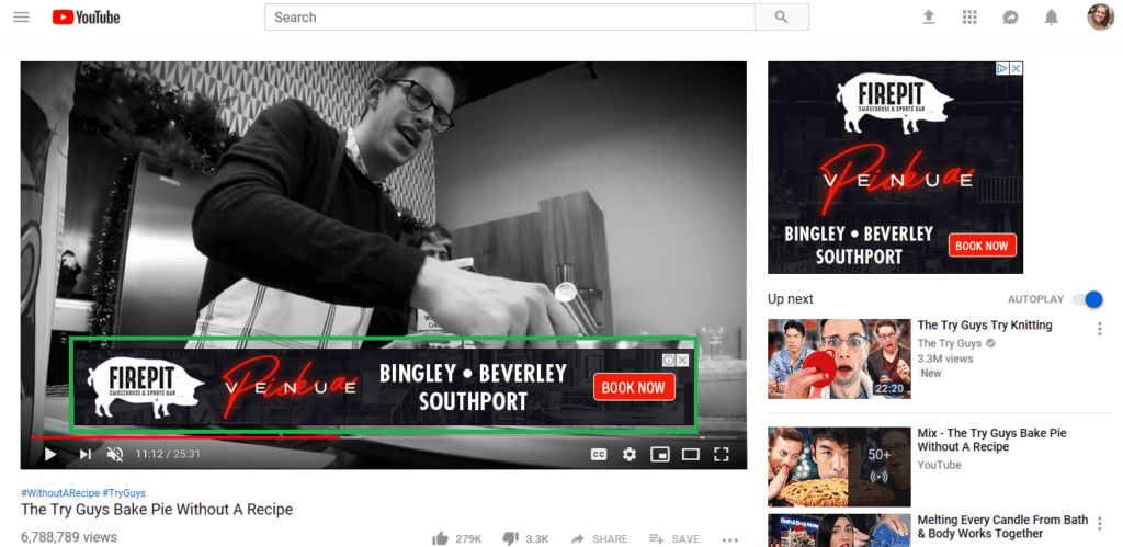 YouTube Advertisement