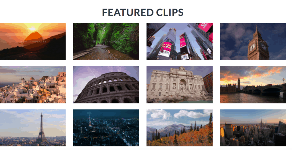 motion places