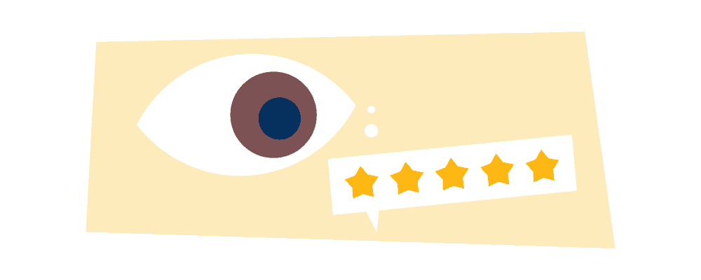 customers look for testimonials