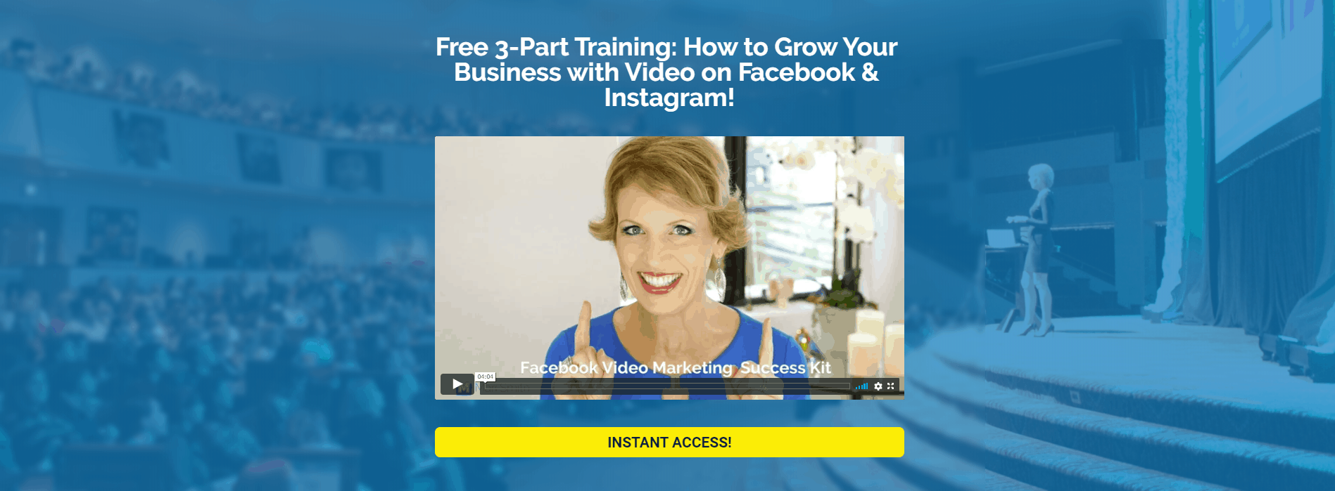 mari smith landing page