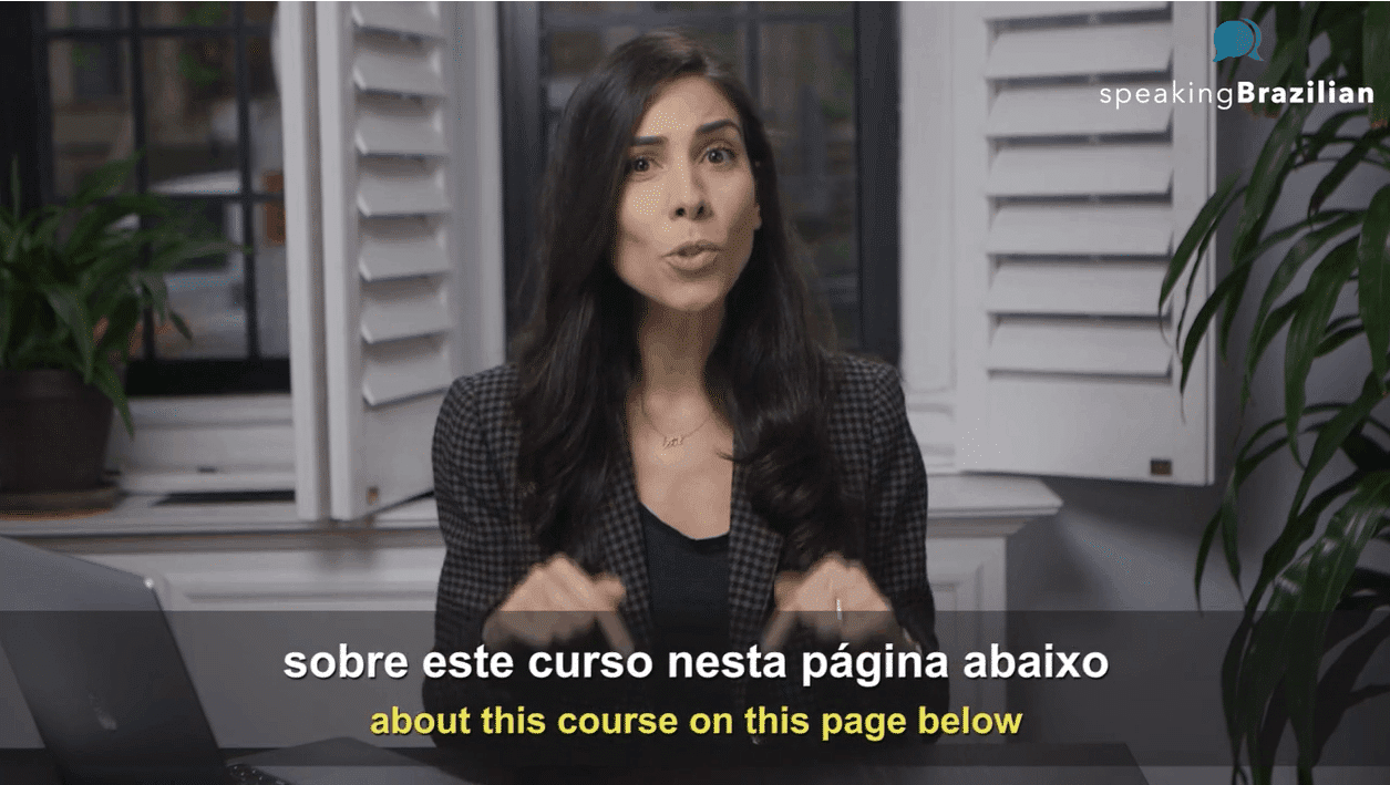 speaking brazilian