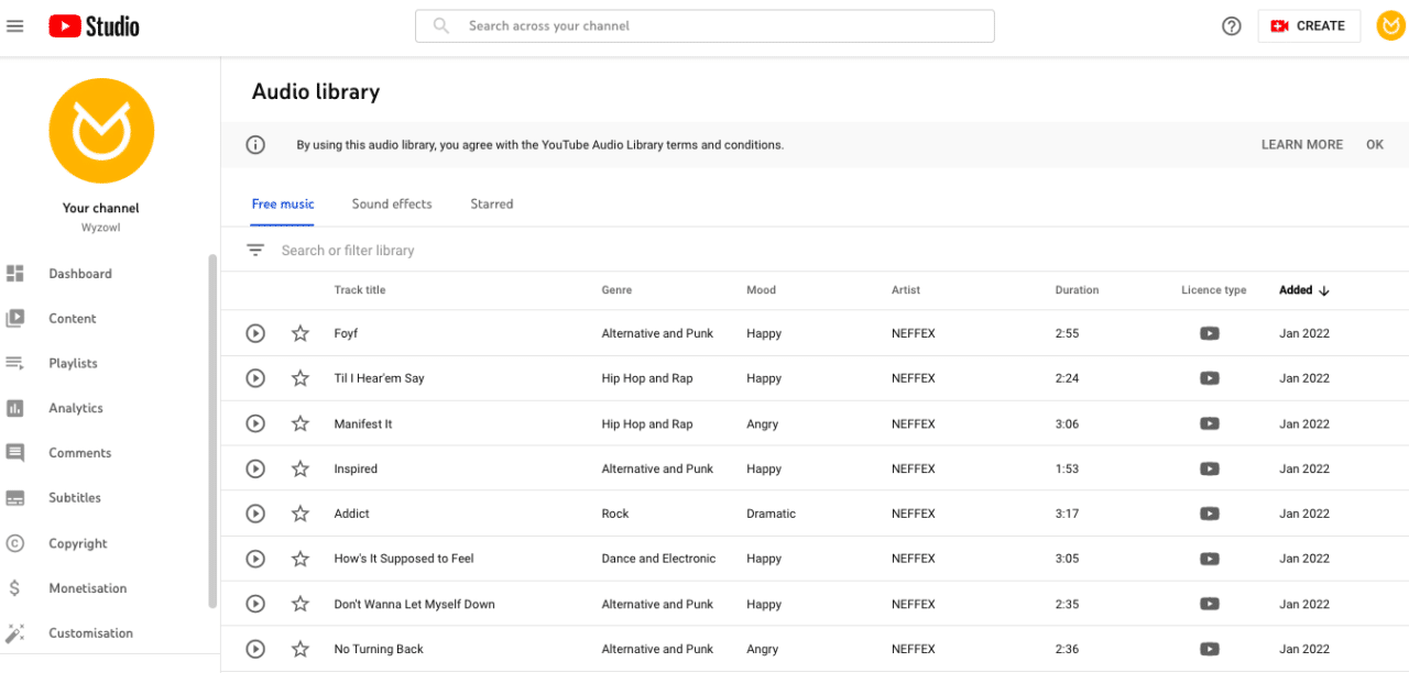 The 20 Best Royalty Free Music Sites in 2024 | Wyzowl