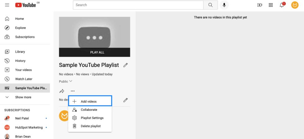 How to Make a Playlist on YouTube (Step-by-Step) | Wyzowl