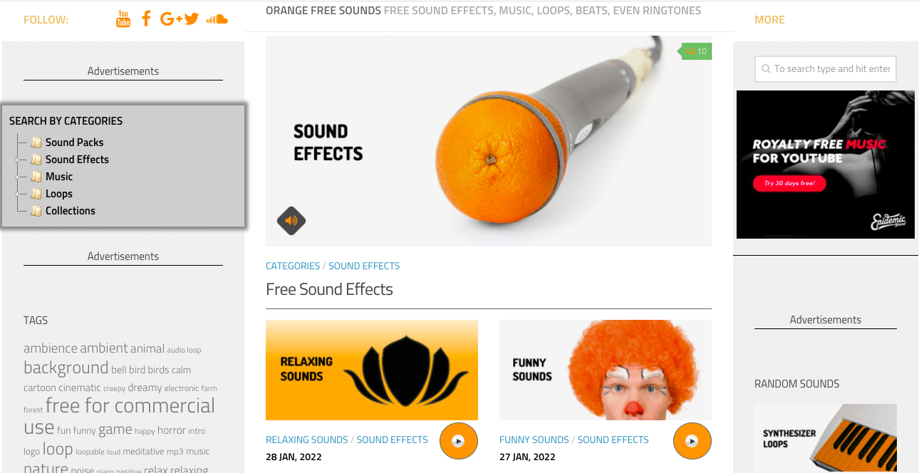 free sound effects for video editing free sound effects for video editing