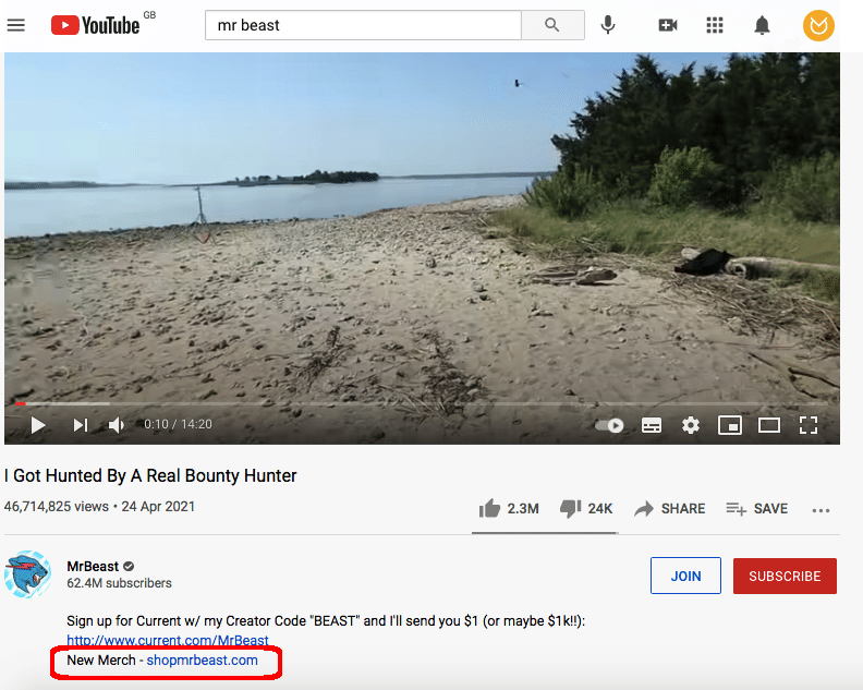 YouTube video screenshot
