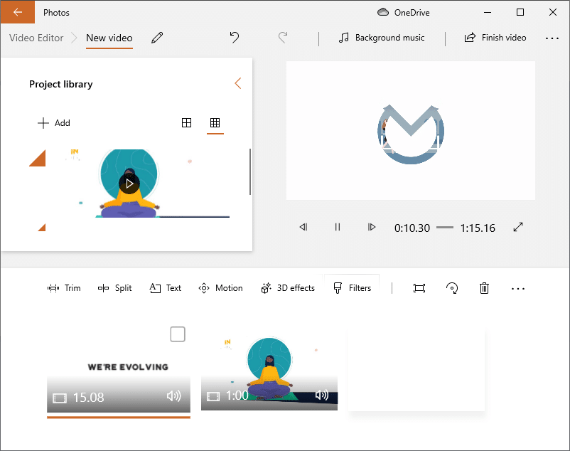 Windows Video Editor