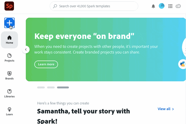 Adobe Spark