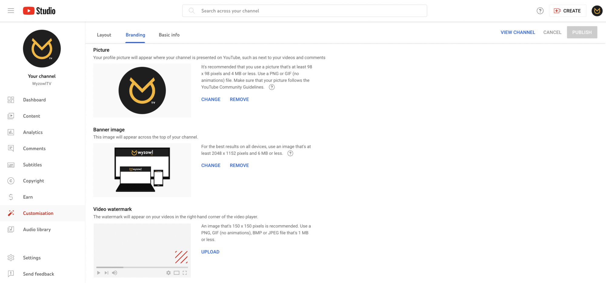 YouTube Banner Size and Dimensions Guide 2023 Wyzowl