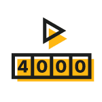 4,000 Videos